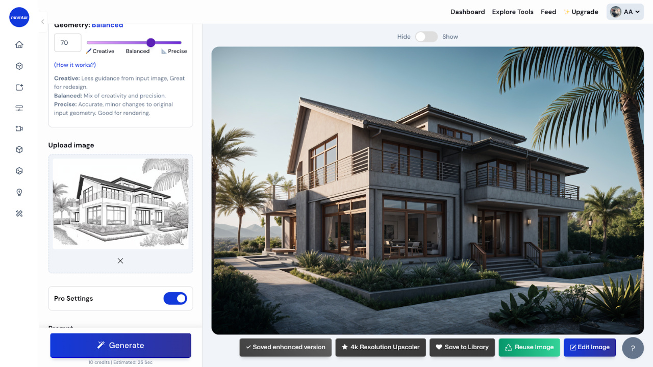 How to Turn CAD Plans into Realistic Renders with AI (2025 Guide) - mnml.ai